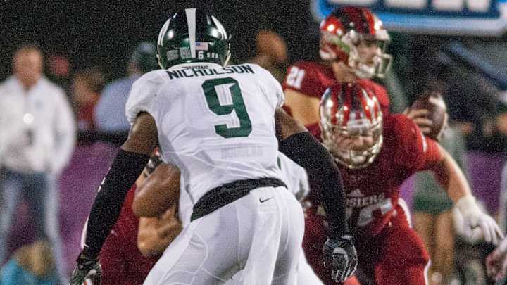 EXCELLENT Michigan State Football Video:  S Montae Nicholson BYU Week After Practice!