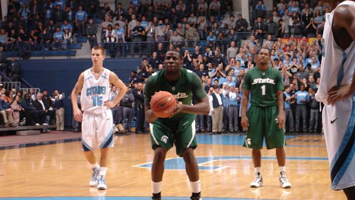 Spartans Stop The Citadel Short of a Major Upset and Pull Away Late for the 69-56 Win