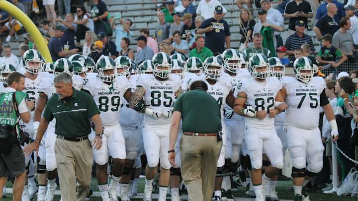 Michigan State Football Depth Chart versus Wisconsin