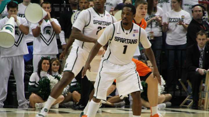 Kalin Lucas Wills the Spartans To a 61-57 Win Over Illinois