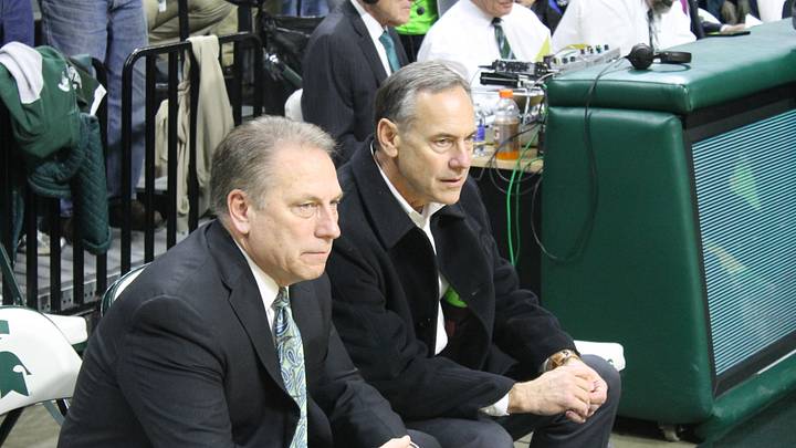 Tom Izzo Uses NCAA National Stage to Promote Mark Dantonio & Spartan Football