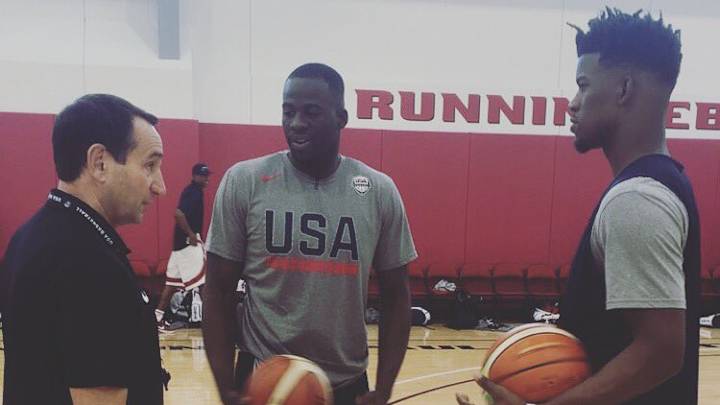 Amazing Video Highlight from Today's Team USA Basketball Practice by Spartan & NBA Warrior Draymond Green!