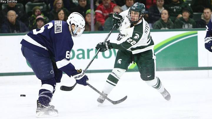 Spartans Tie Nittany Lions, 2-2; Drop Shootout Spartans Tie Nittany Lions, 2-2; Drop Shootout