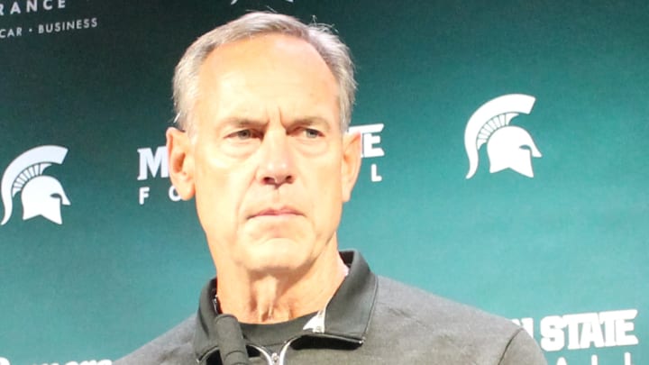 EXCELLENT VIDEO:  Michigan State Head Coach Mark Dantonio Talks Indiana Week Part 1!