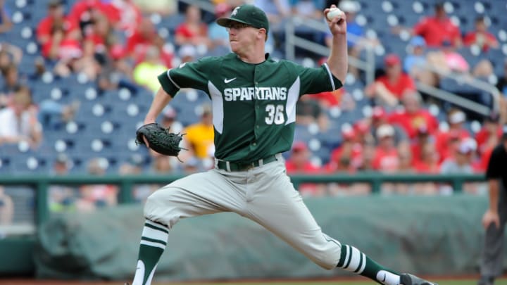 Michigan State Baseball Scores A Big Upset In Their First Game of the B1G Tournament Over Nebraska!