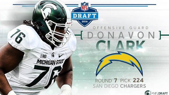2016 NFL Draft Update: Clark Selected by San Diego in Seventh Round 2016 NFL Draft Update: Clark Selected by San Diego in Seventh Round