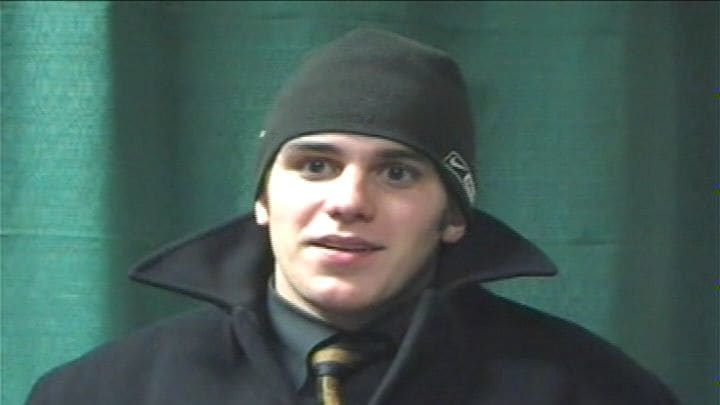 COREY TROPP of MICHIGAN STATE Named National College Hockey Player of the Month