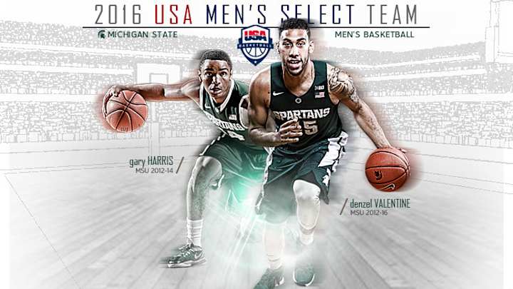 Spartans Denzel Valentine, Gary Harris Named To 2016 USA Basketball Select Team Spartans Denzel Valentine, Gary Harris Named To 2016 USA Basketball Select Team