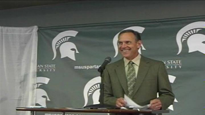 MSU Football Video Up Now!  Mark Dantonio from Todayâ€™s Press Conference.  Up Now For Free and In Streaming.  Click on the Hondoâ€™s House ICON on the Left and Enjoy!