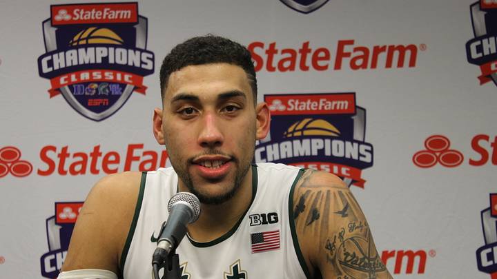Spartans, “Show Some Nuts,†Coming Back From Double Digit Deficit To Beat Kansas 79-73 Spartans, “Show Some Nuts,†Coming Back From Double Digit Deficit To Beat Kansas 79-73