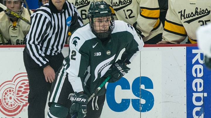 DeBlouw’s Late Goal Pushes Spartans Past Wisconsin, 4-3 DeBlouw’s Late Goal Pushes Spartans Past Wisconsin, 4-3
