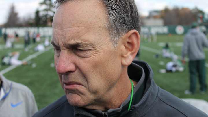 INCREDIBLE VIDEO:  Mark Dantonio Updates the Spartan Nation From Inside Today's Spartan Football Practice!