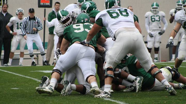 Spartans Search for a Quarterback on the Offensive Line Spartans Search for a Quarterback on the Offensive Line