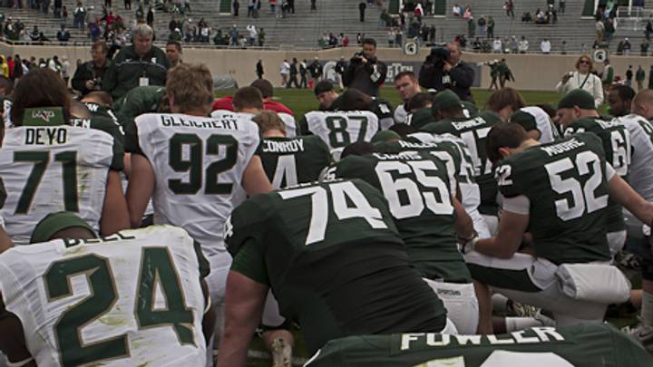 Mark Dantonio's Success at Michigan State Built on Family Mark Dantonio's Success at Michigan State Built on Family