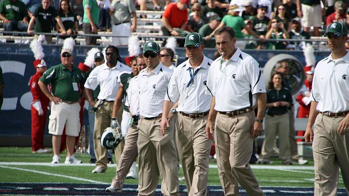 Breaking News....As Spartan Nation First Reported Weeks Ago Mark Dantonio Moments Ago Informed the Team that Dan Roushar is the New Offensive Coordinator