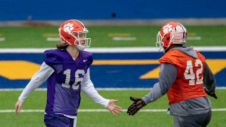 Wilkins says Trevor Lawrence is "cool as he can be" Wilkins says Trevor Lawrence is "cool as he can be"