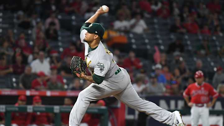 Athletics' Opening Night Start Against Angels Goes to Frankie Montas Athletics' Opening Night Start Against Angels Goes to Frankie Montas