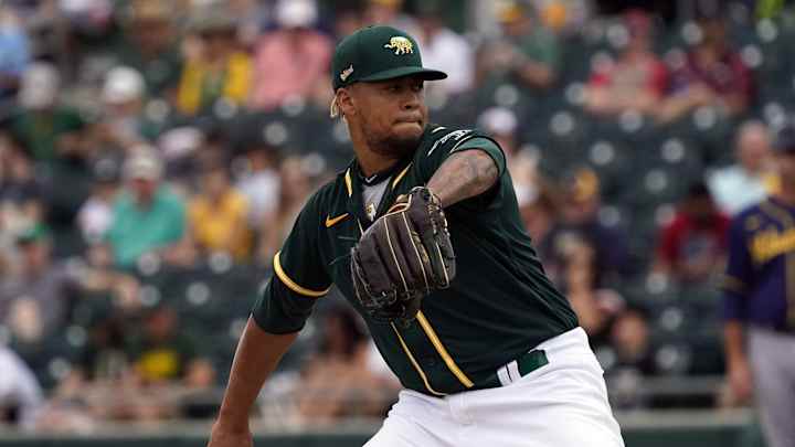 Athletics Montas American League Player of the Week After Beating Mariners, Astros