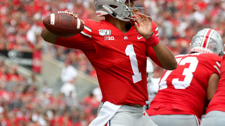 Justin Fields is Pro Football Focus' Highest Graded Returning QB from Clean Pocket