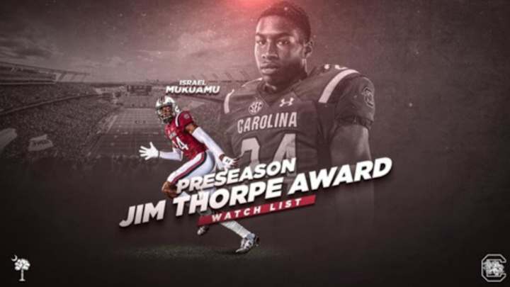 Mukuamu Named to Jim Thorpe Award Preseason Watch List