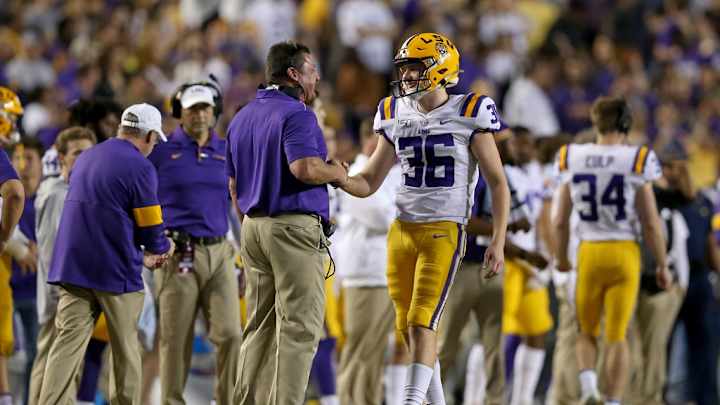 LSU Kicker Cade York, Punter Zach Von Rosenberg Named to Lou Groza, Ray Guy Award Watch Lists