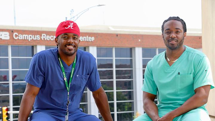 From Facemasks to Medical Masks: Former Alabama Wide Receivers Continue to Chase Their Dreams