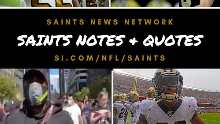 Saints News: Saints Notes and Quotes - 7/22/20
