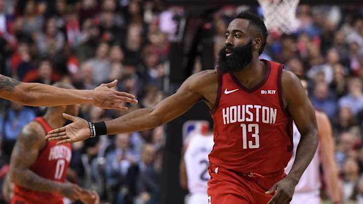 James Harden, Russell Westbrook Look Sharp in Rockets' First Scrimmage