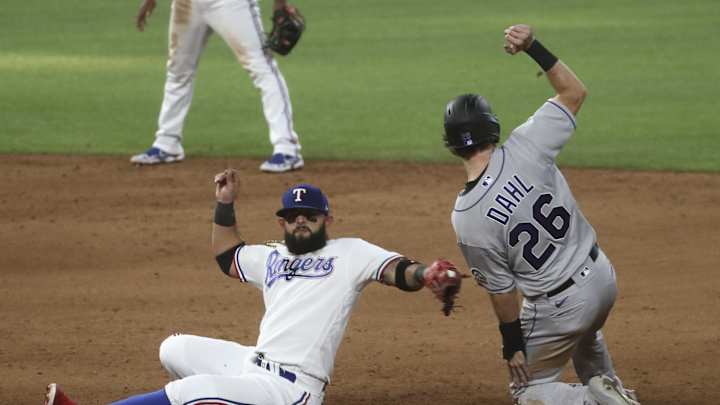 Rangers Miss Golden Opportunities, Fall to 1-1 in Loss to Rockies