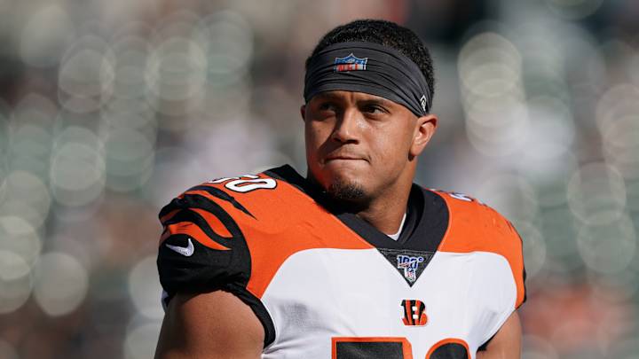 Bengals linebacker Jordan Evans looks like he's ready for the 2020 season