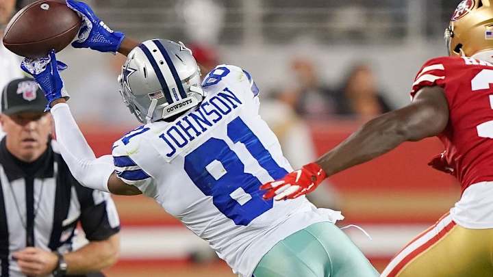 Cowboys Place WR Johnson On New 'Reserve/COVID-19' List