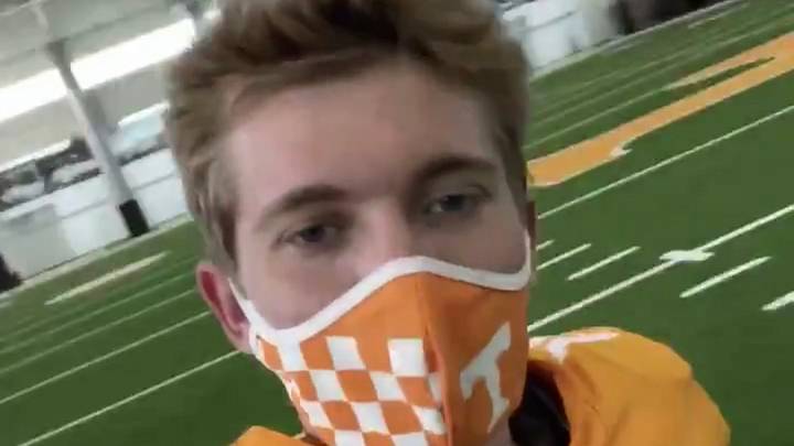Watch: Harrison Bailey Makes First Appearance in Tennessee Uniform Watch: Harrison Bailey Makes First Appearance in Tennessee Uniform