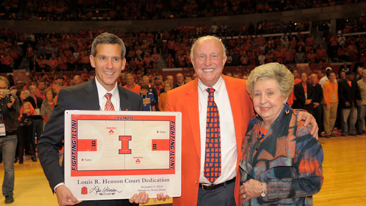 Lou Henson, 88: An Illini Legend for Far More than Basketball Success Lou Henson, 88: An Illini Legend for Far More than Basketball Success