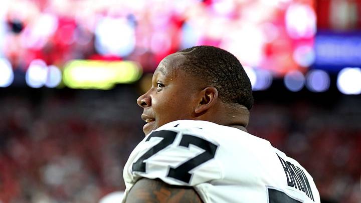Las Vegas Raiders Profile: Right Tackle Trent Brown Las Vegas Raiders Profile: Right Tackle Trent Brown