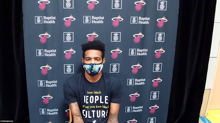 Miami Heat's Derrick Jones Jr. is more comfortable spreading social justice messages through T-shirts