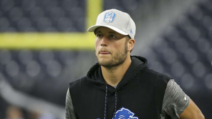 Stafford: 'It's Fun to Watch Sports Again' Stafford: 'It's Fun to Watch Sports Again'