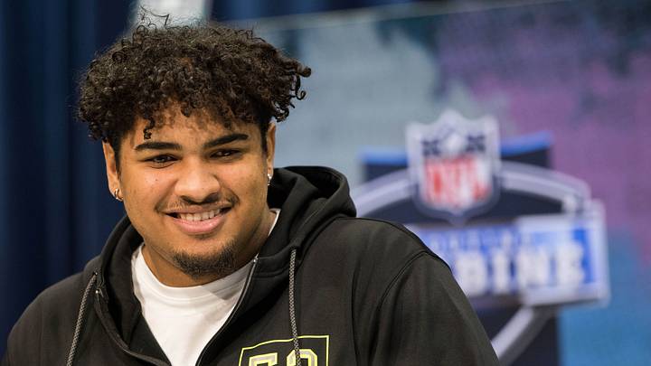 Tristan Wirfs Serves Pancakes with a Smile Tristan Wirfs Serves Pancakes with a Smile