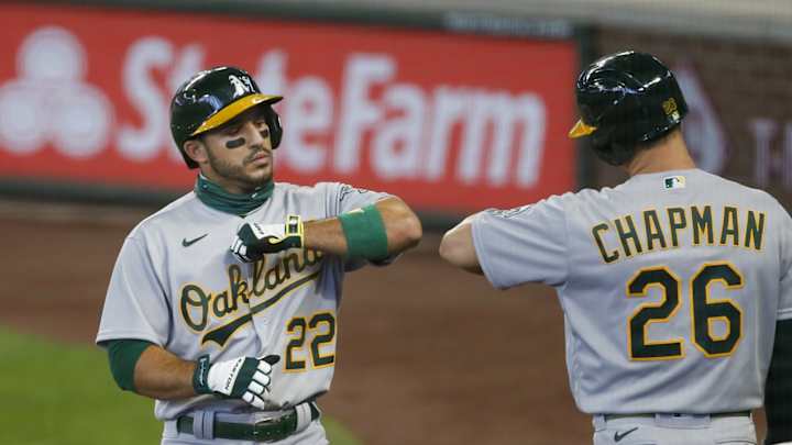Laureano Continues to Fuel Athletics Offense with Three-Run Game-Winner