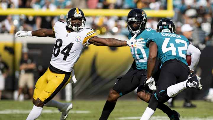 Jaguars Given Odds to Sign Former Steelers Wide Receiver Antonio Brown Jaguars Given Odds to Sign Former Steelers Wide Receiver Antonio Brown