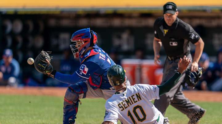 Rangers at Athletics Pre-Game Notes: Luke Farrell, Jose Trevino Optioned to Cut Roster to 28