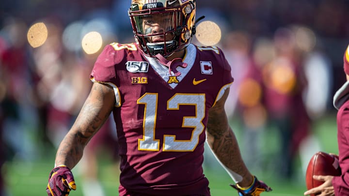 Minnesota WR Rashod Bateman Opts Out of 2020 College Football Season Minnesota WR Rashod Bateman Opts Out of 2020 College Football Season