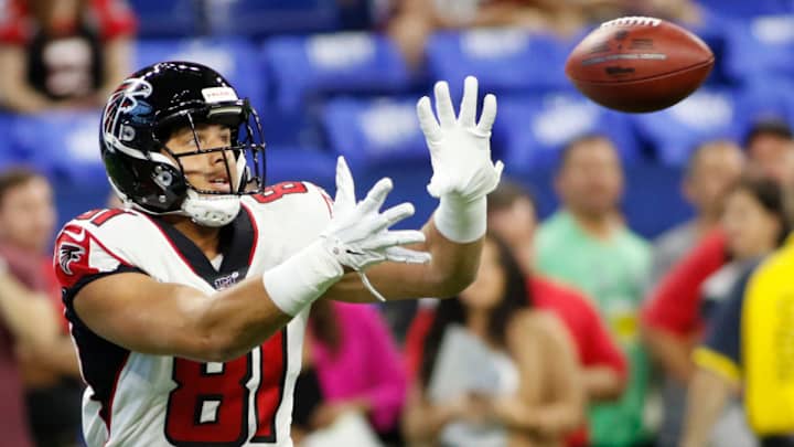 Austin Hooper Raves About Baker Mayfield, Two Have Been Working Together