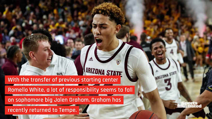 ASU Basketball: Bobby Hurley has High Hopes for Taller, Stronger Jalen Graham