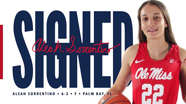 Ole Miss Women Adds Aleah Sorrentino to 2020-21 Roster