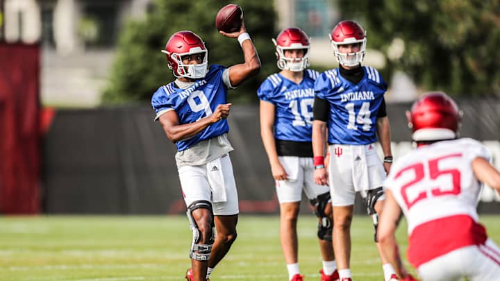 Indiana's Michael Penix Jr. Looks to Improve Leadership This Season Indiana's Michael Penix Jr. Looks to Improve Leadership This Season