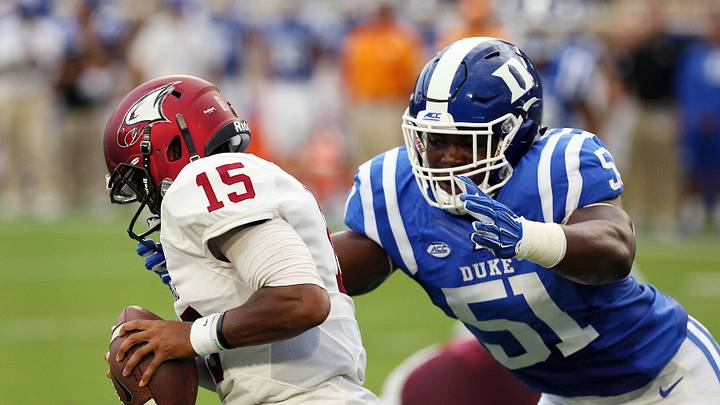 Victor Dimukeje, Chris Rumph II Ranked Among Four Most-Explosive Edge Rushers