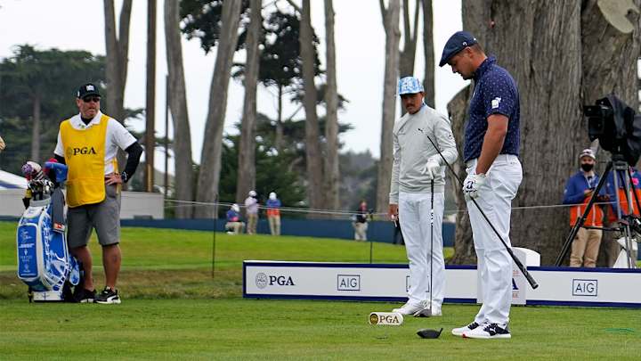 Bryson DeChambeau's Driver Head Snaps Off After Tee Shot
