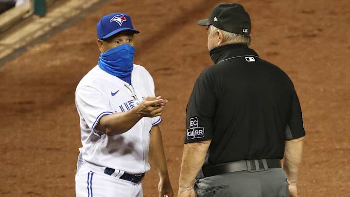 Blue Jays Attempt to Bring in Pitcher Who Wasn't on Lineup Card Blue Jays Attempt to Bring in Pitcher Who Wasn't on Lineup Card
