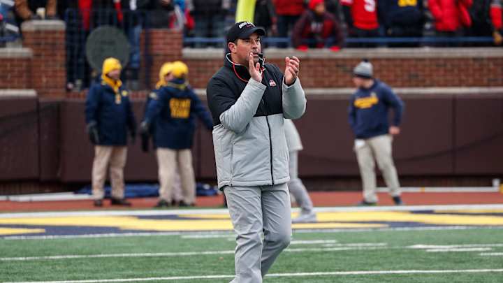 Jim Harbaugh Accuses Ryan Day of Breaking Rules
