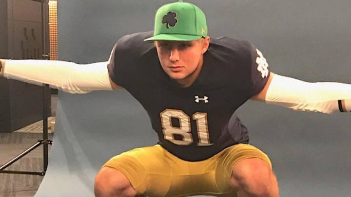 Notre Dame Commit Cane Berrong Named Nation's Best Tight End